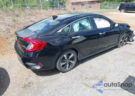 2017 Honda Civic Touring из США, поврежденный, VIN 2HGFC1F92HH631211